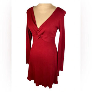 Alya Francescas‎ Dress Red Long Sleeve Stretch Knit
Classic Feminine Size Medium
